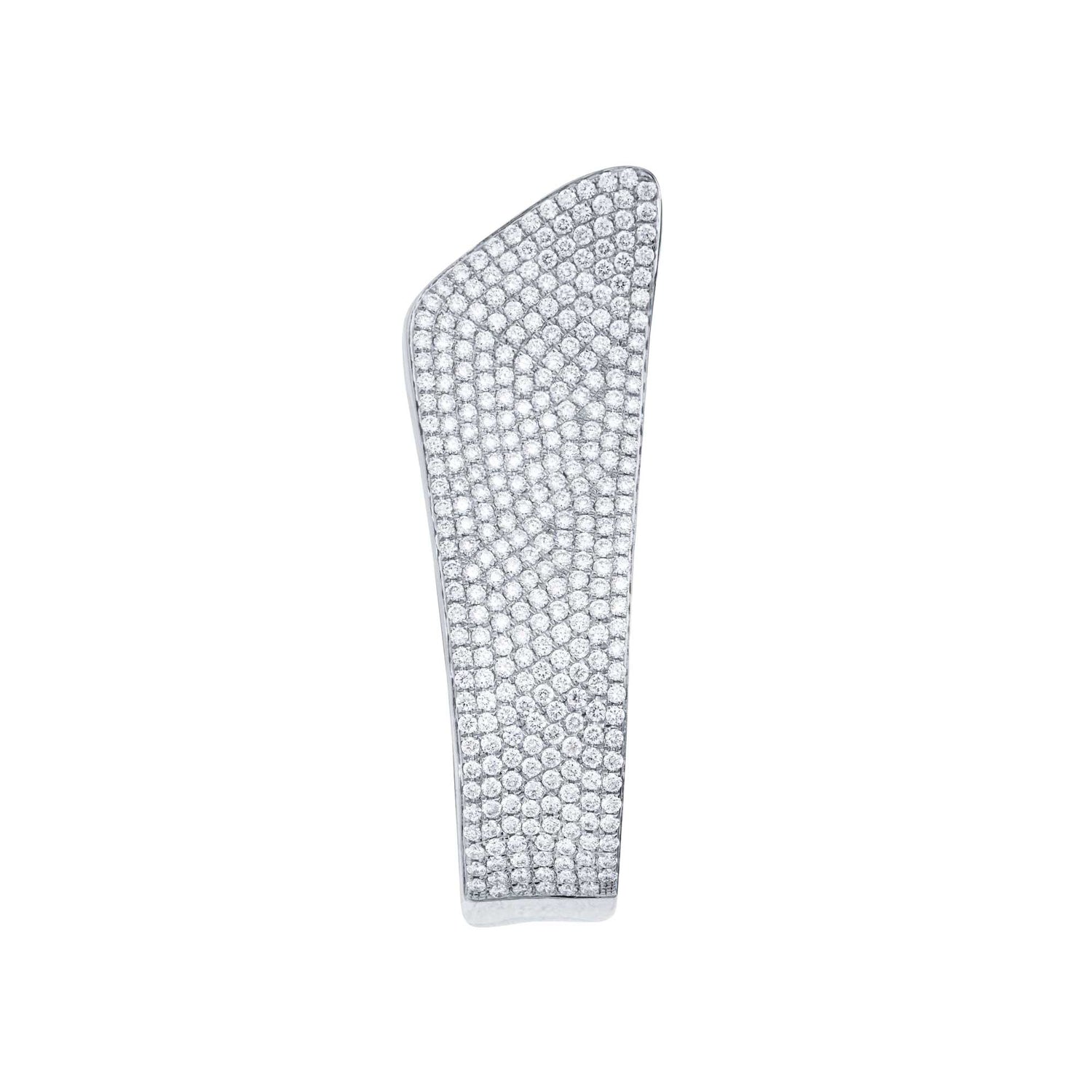Dune Wave White Gold Diamond Ring
